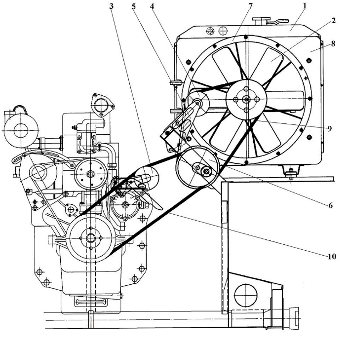 Вентилятор и его привод для вездеходов ТТМ-3902